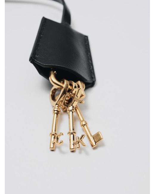 Charles & Keith Black Mini Kerry Chain-Handle Crossbody Bag