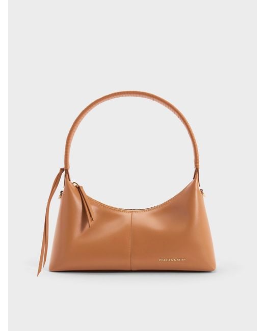 Charles & Keith Brown Simone Shoulder Bag