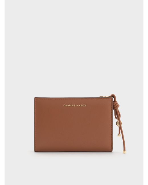 Charles & Keith Brown Everleigh Wallet