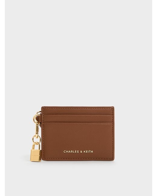 Charles & Keith Brown Scottie Card Holder