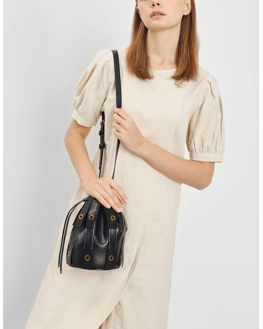 charles and keith fringe bag