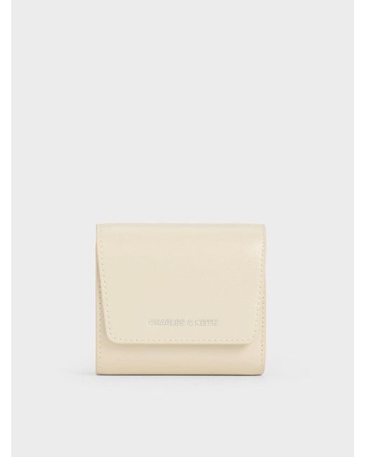 Charles & Keith Natural Irie Small Wallet
