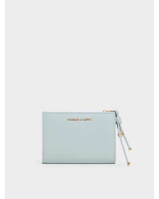 Charles & Keith Blue Everleigh Wallet