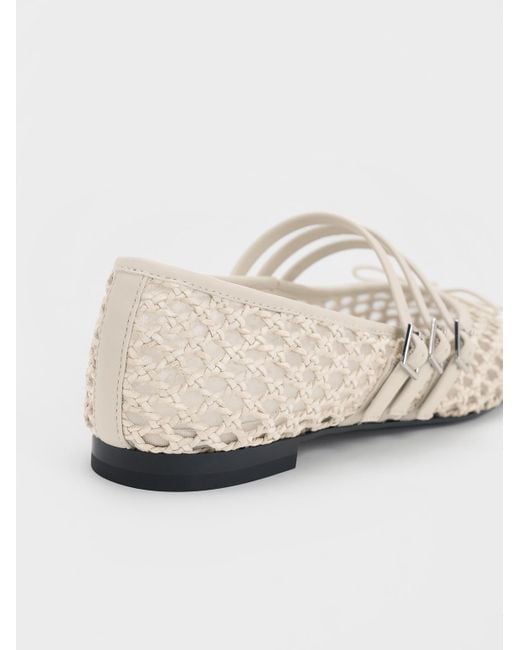 ★CHARLES&KEITH★Triple-Strap Mary Janes/送料込 Black Box Triple-Strap Mary Janes - CHARLES & KEITH US