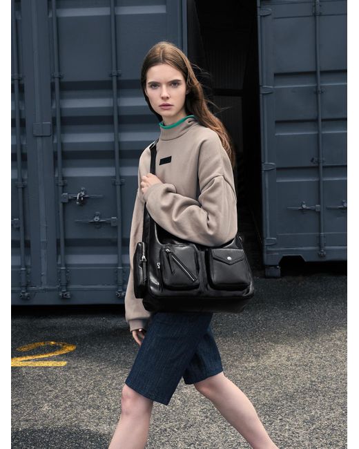 Multi pocket hobo bag new arrivals