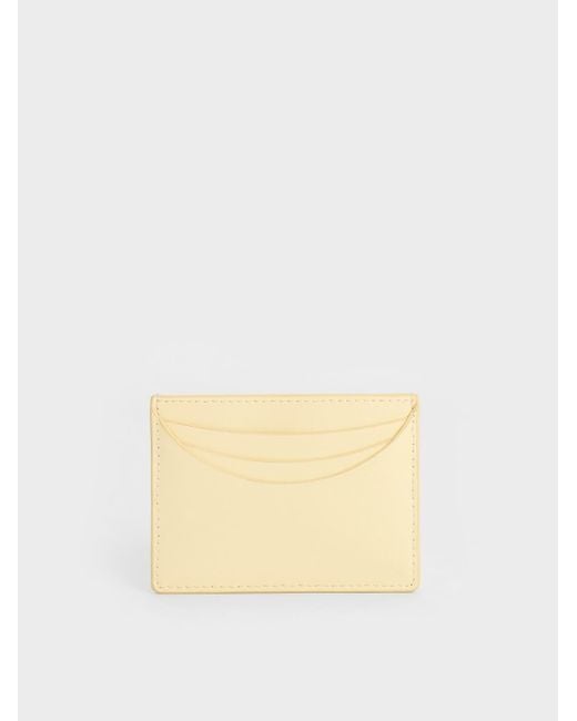Charles & Keith Natural Sigrid Card Holder