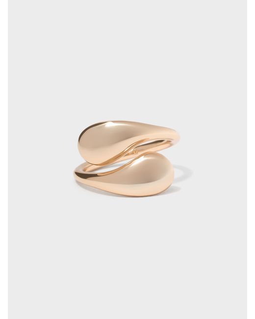 Charles & Keith White Donora Sculptural Ring