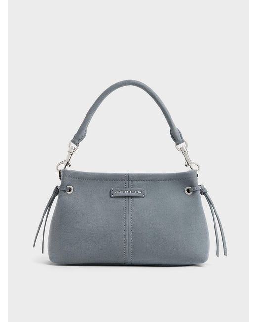 Charles & Keith Gray Noane Top Handle Bag