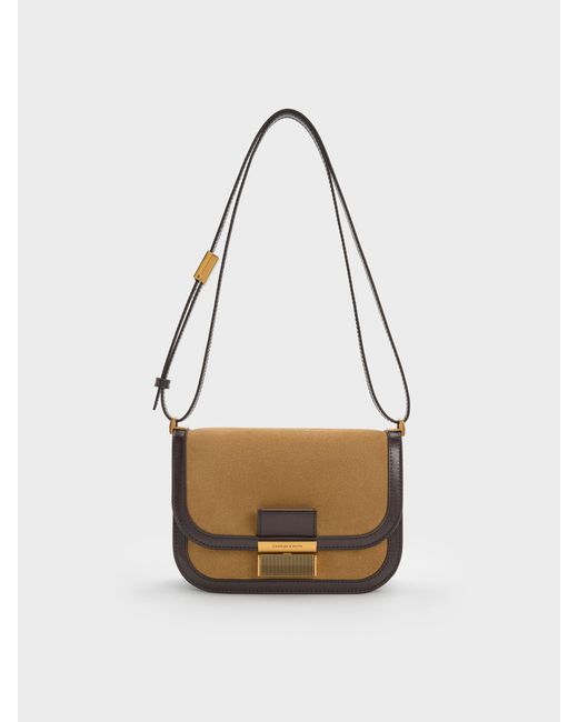 Charles & Keith White Charlot Bag