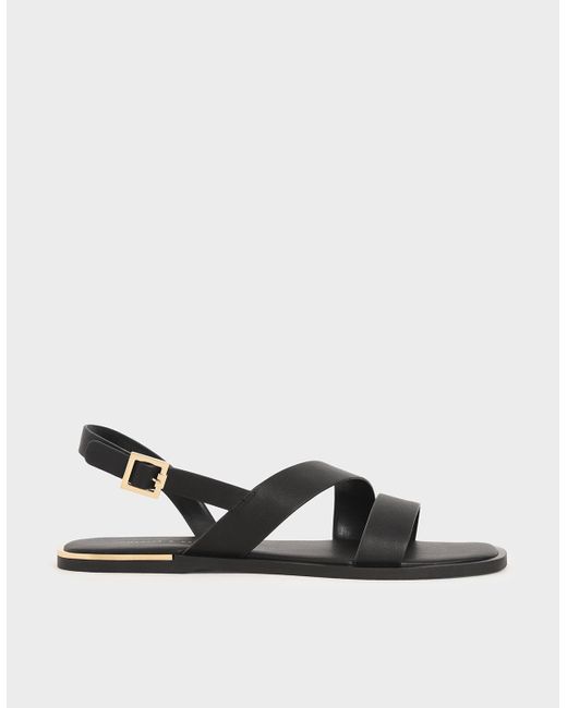 charles and keith slingback flats