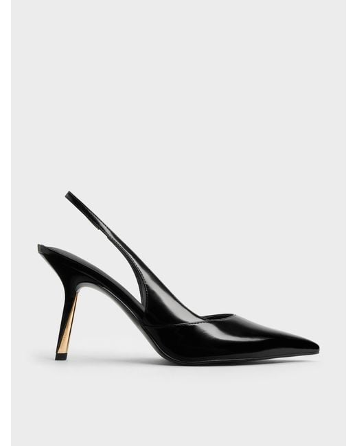 Charles & Keith Multicolor Taylen Slingback Pumps