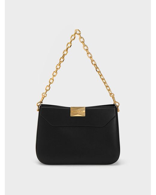 Charles & Keith Kalinda Shoulder Bag in White Lyst