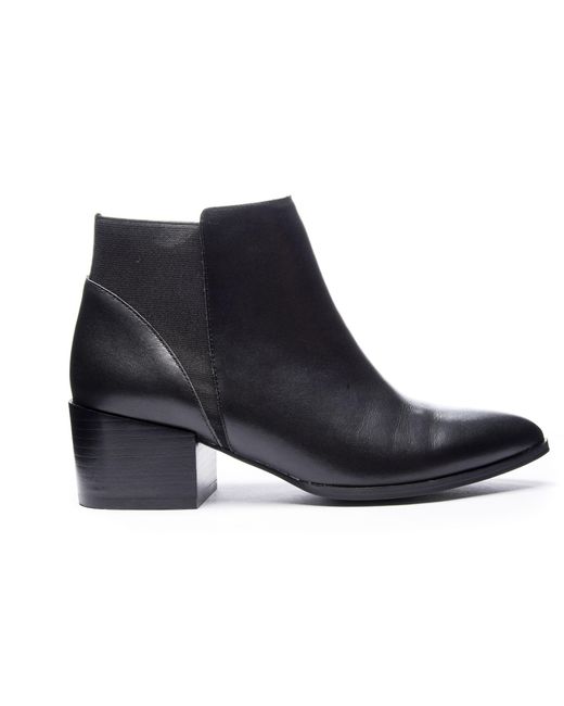 chinese laundry finn bootie white