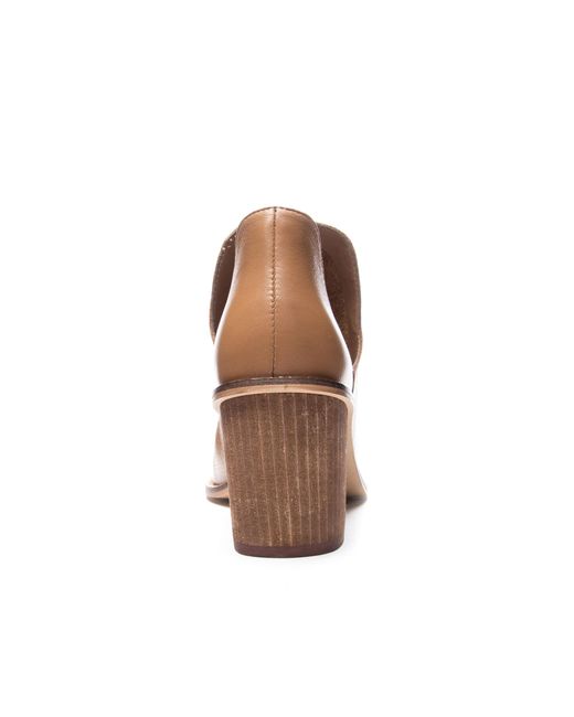 chinese laundry carlita peep toe bootie