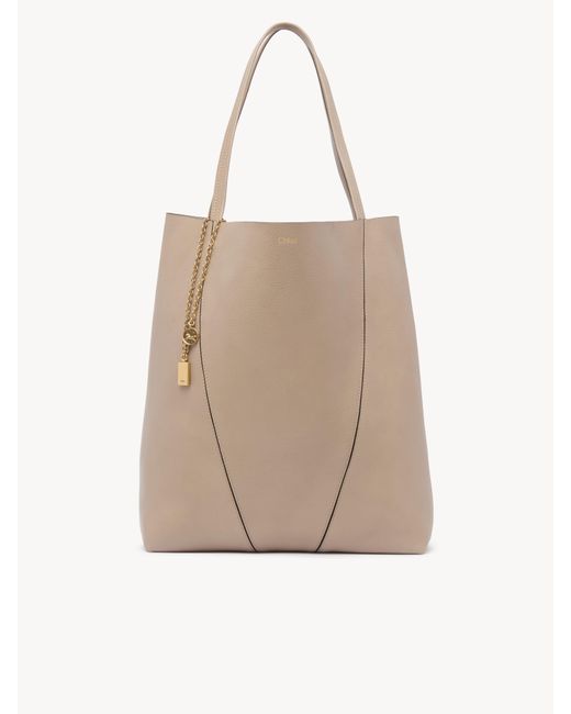 Chloé Natural Large Spin Tote Bag