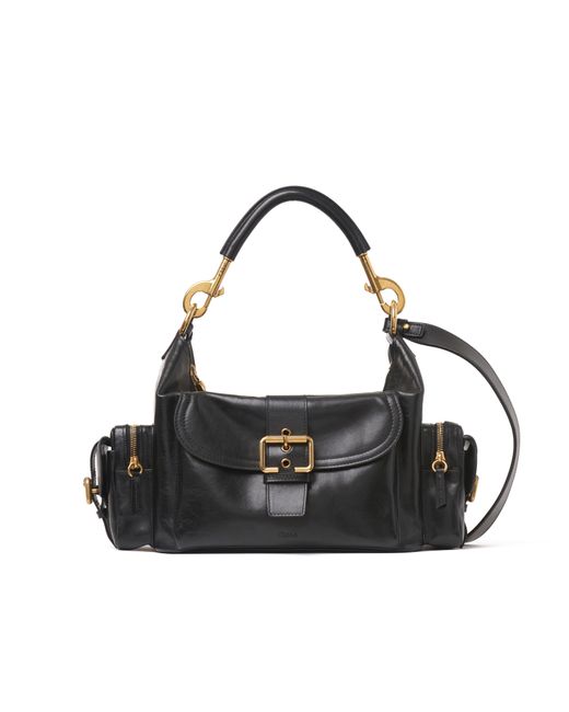 Chloé Black Camera Bag In Soft Leather