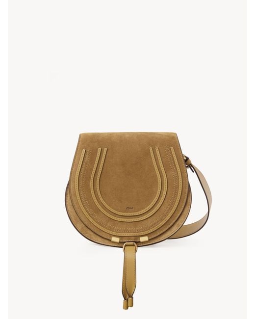 Chloé Natural Marcie Saddle Bag