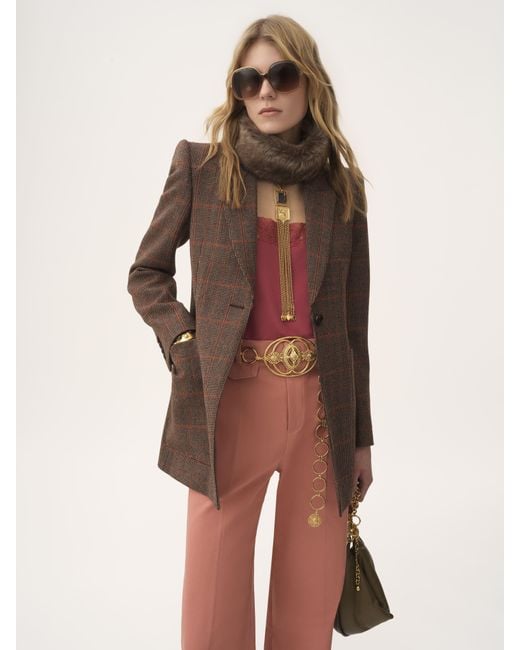 Chloé Brown Tailored Jacket