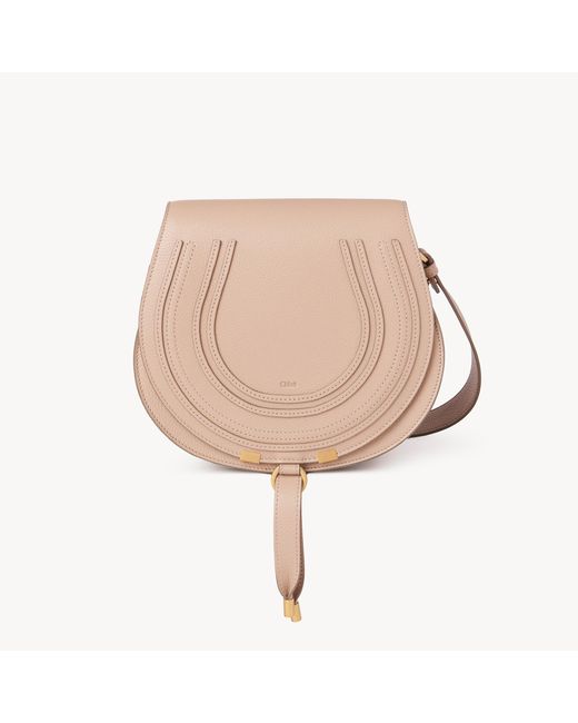 Chloé Natural Marcie Saddle Bag