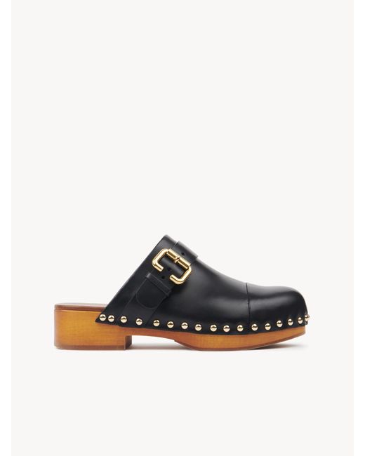 Chloé Black Jeannette Clog