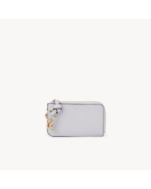 Chloé White Alphabet Purse