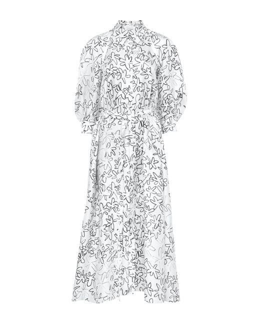 Chloé White Cut-out Shirt Dress