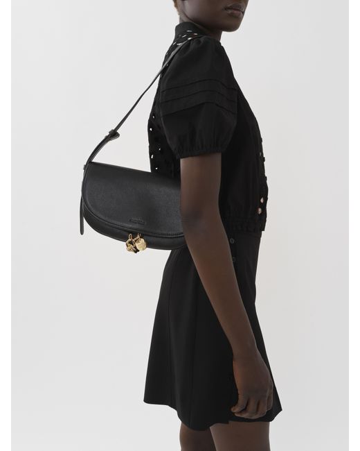 See By Chloé Mara Baguette Bag in Black | Lyst