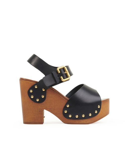 Chloé Black Jeannette Clog