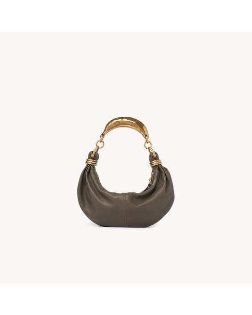 Chloé Metallic Small Bracelet Hobo Bag