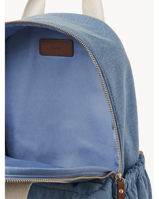 Chloé Blue Chloé Backpack