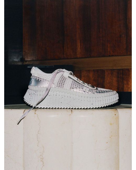 Chloe snakeskin sneakers sale