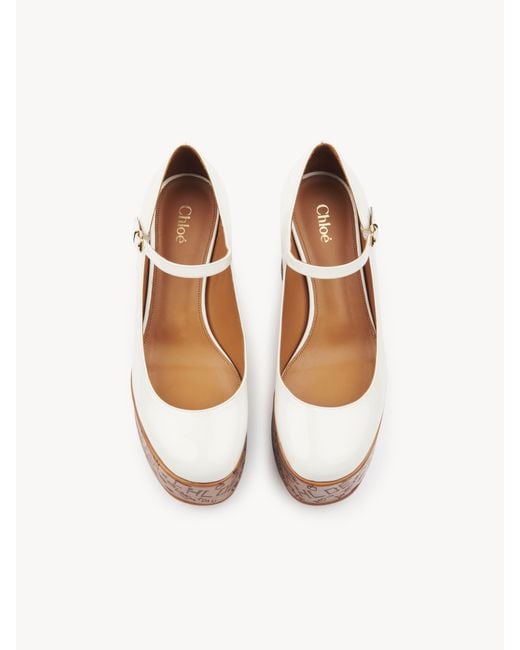 Chloé Brown Maxime Wedge Pump
