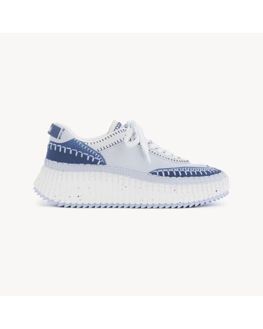 Chloé Blue Nama Sneaker