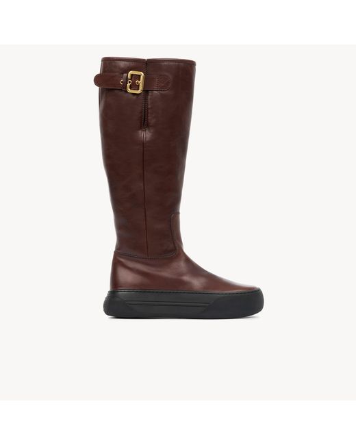 Chloé Brown Delia Boot