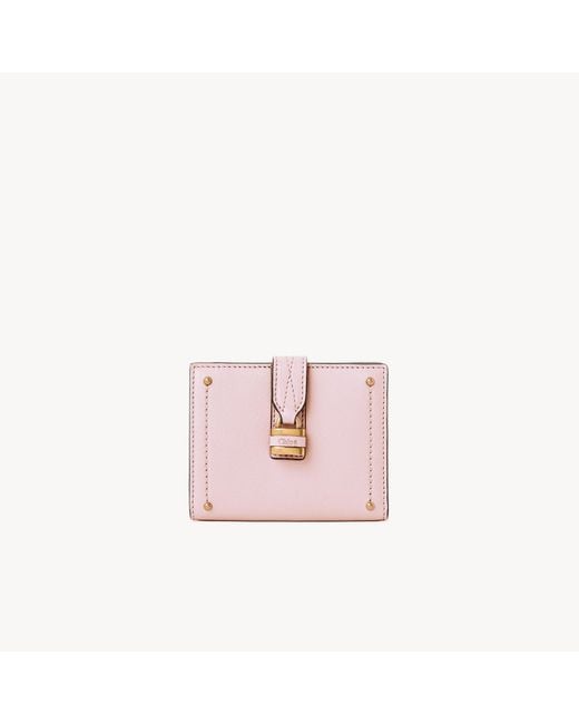 Chloé Pink Paddington Square Wallet