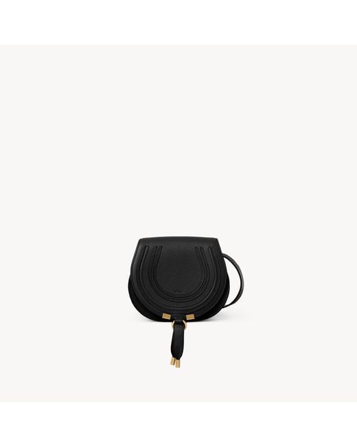 Chloé Black Small Marcie Saddle Bag