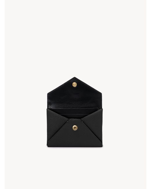 Chloé Black Das Kartenetui kann mit der Zeit glatt werden und/oder verblassen.