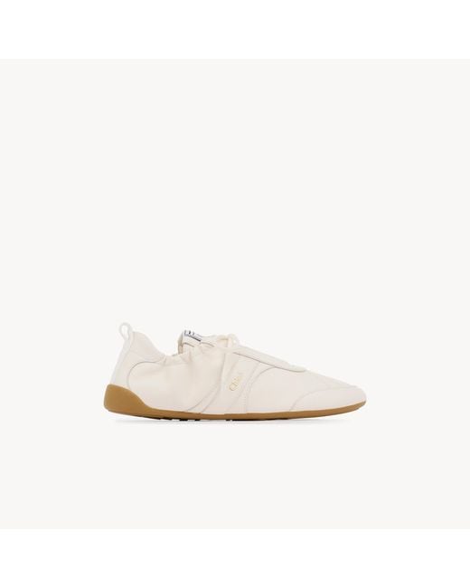 Chloé White Kick Sneaker