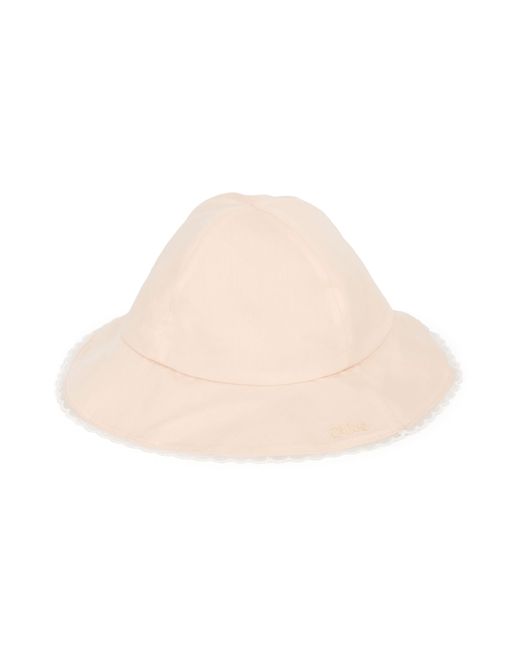 Chloé Natural Scallop Hat