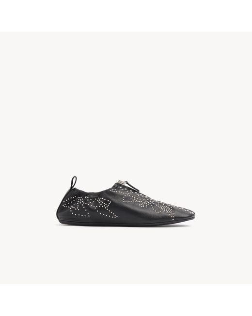Chloé Black Susanna Flat
