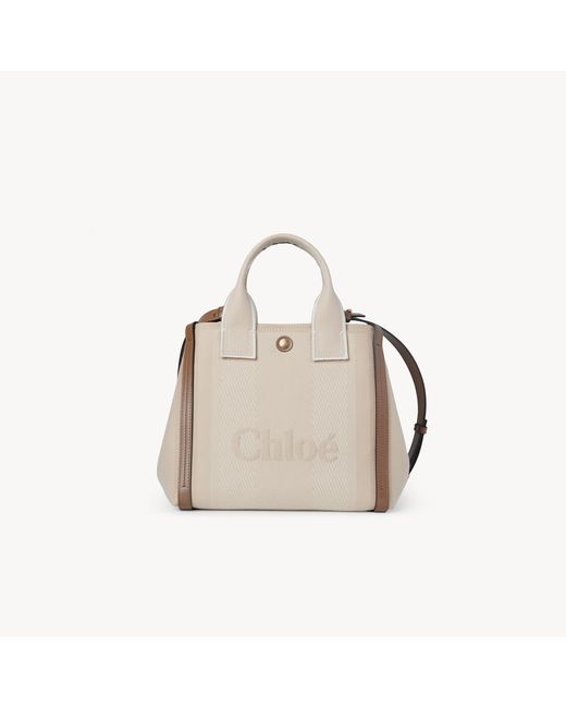 Chloé Natural Small Carry Tote Bag