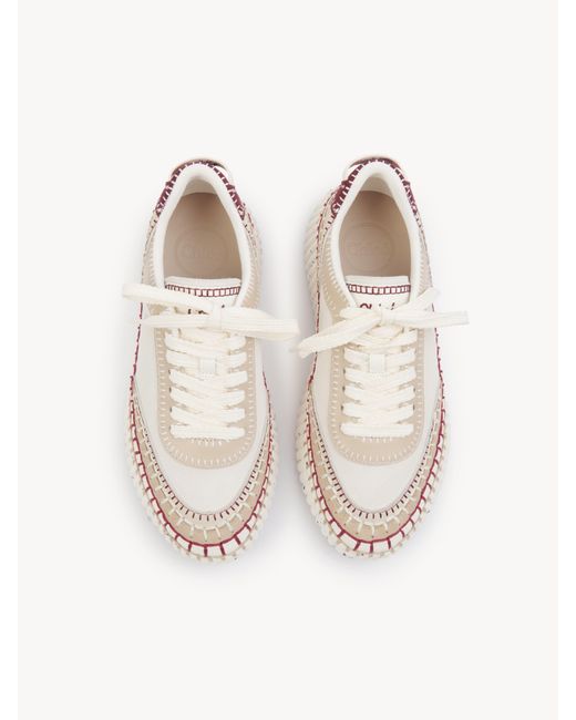 Chloé Pink Nama Sneaker