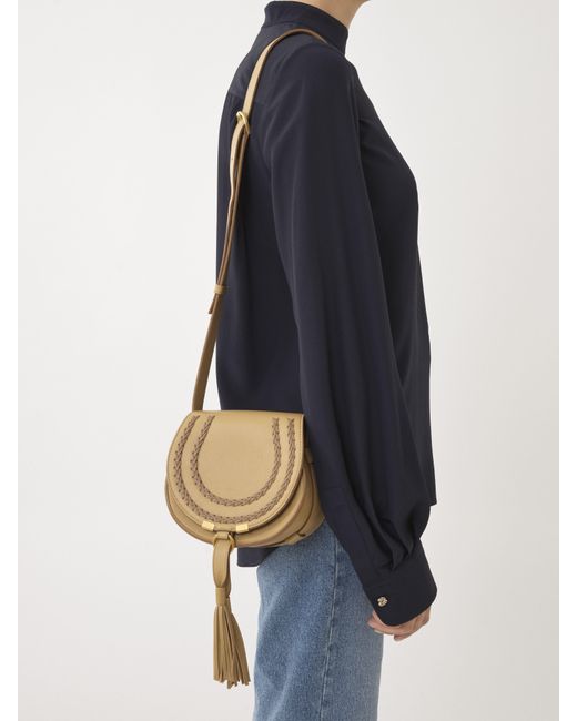 Petit sac porté épaule Marcie Chloé en coloris Natural