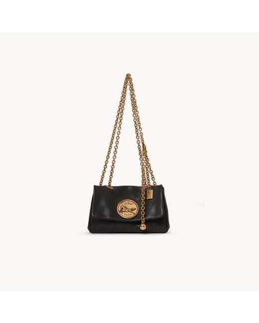 Chloé Black Small Heritage Shoulder Bag