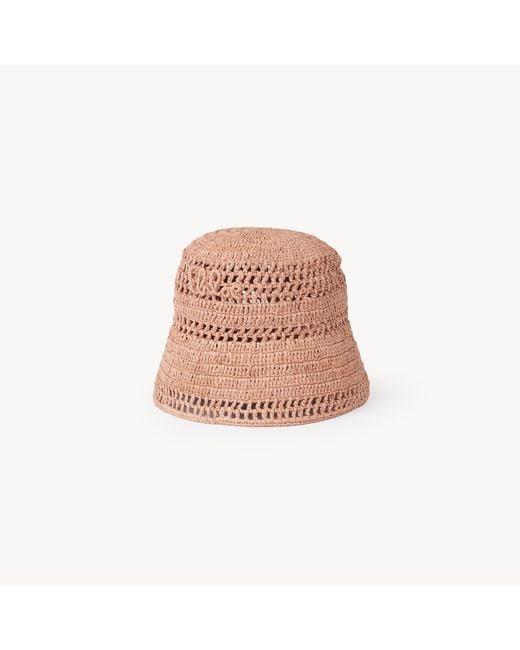 Chloé Pink The Sunset Bucket Hat