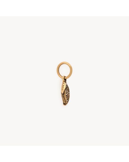 Chloé Metallic Corn Anhänger Aus Messing