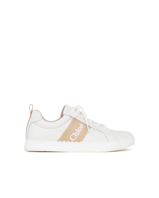 Chloé White Lauren Low-top Sneakers