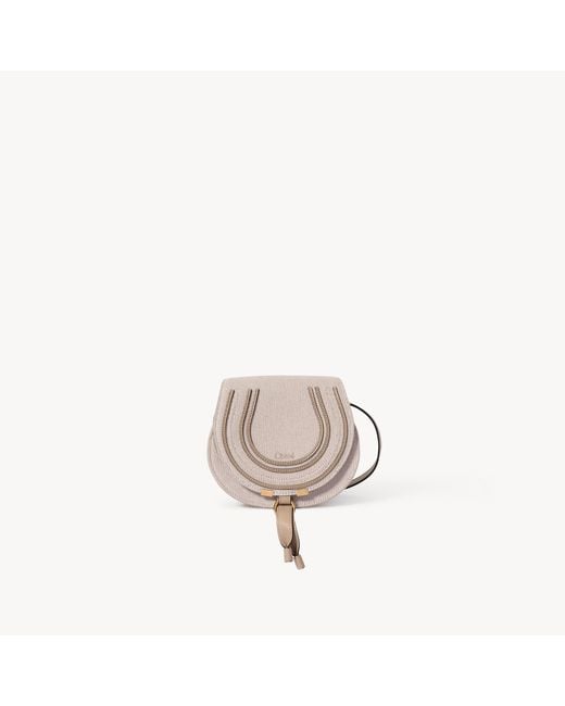 Chloé Metallic Small Marcie Saddle Bag