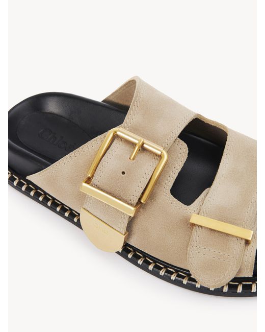 Chloé Black Rebecca Slide