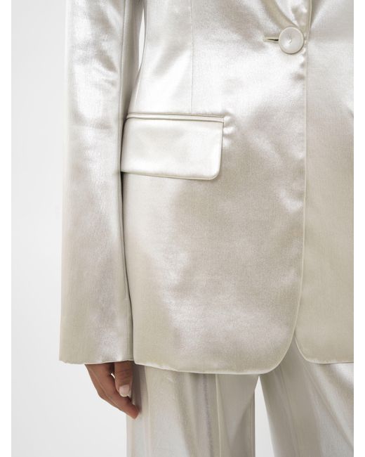 Chloé Natural Single-breasted Tailored Jacket